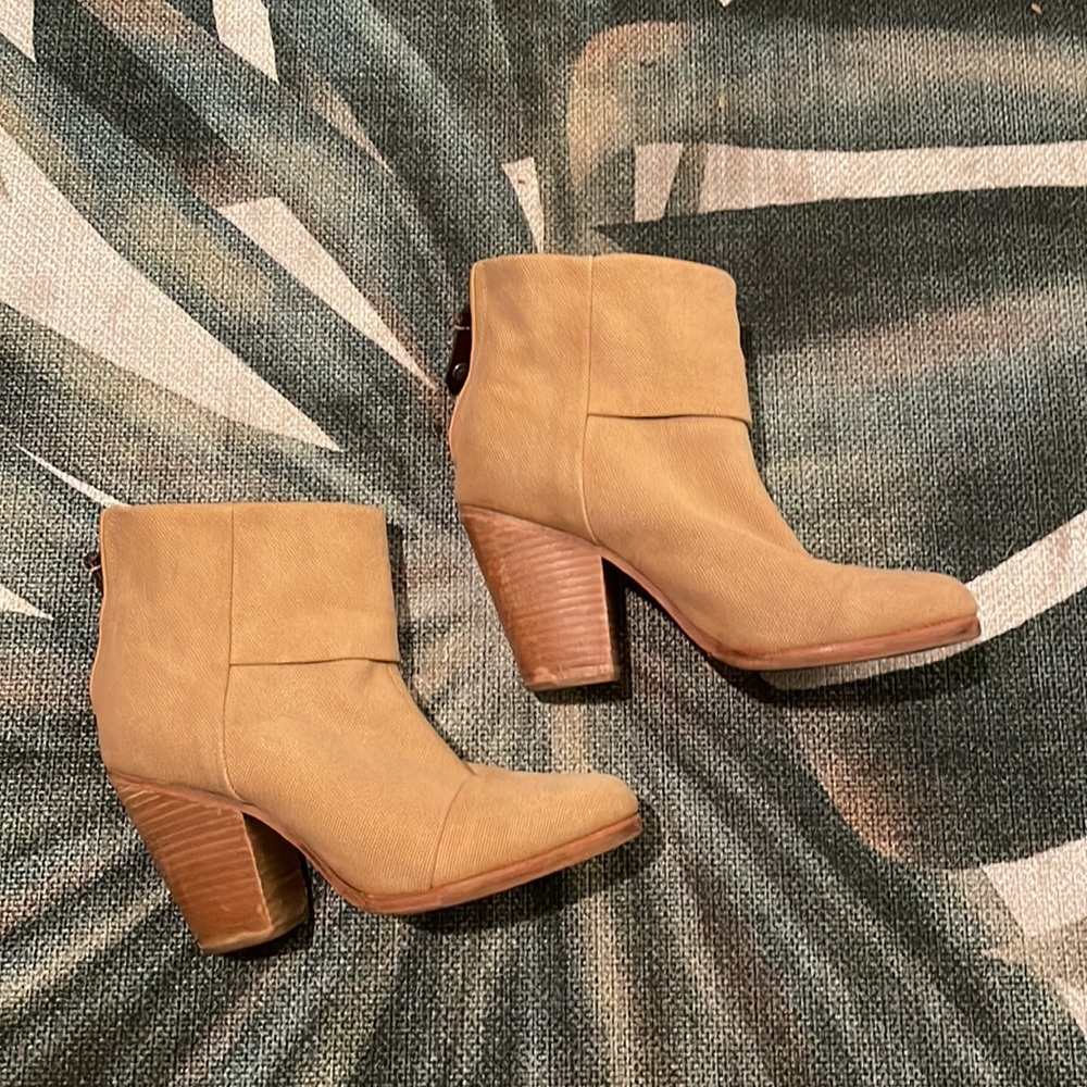 Rag & Bone Canvas Newbury Boot, Great Condition, … - image 1